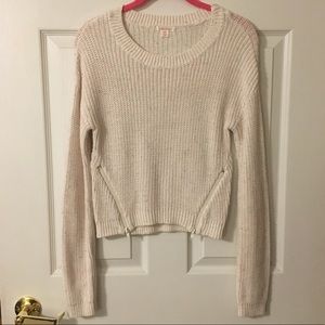Cream Confetti sweater